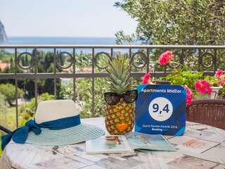 Апартаменты Apartments Midžor Петровац Апартаменты с 1 спальней и видом на море-2